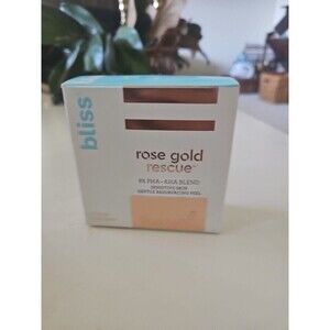 Bliss Rose Gold Rescue 8% PHA AHA Gentle Resurfacing Treatment Box of 15